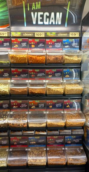 nuts etc at ICA Söder in Malmo