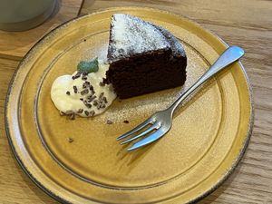 Gateau chocolat   at il riccio in Himeji
