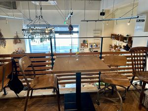 Upstairs seating. Very cute   at il riccio in Himeji