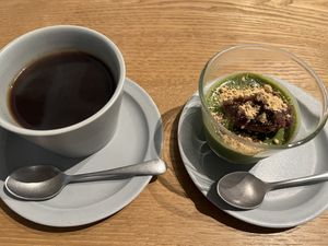 Japanese coffeee  at il riccio in Himeji