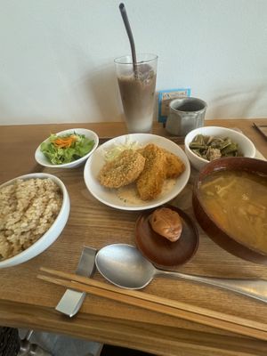 Vegan lunch menu  at il riccio in Himeji