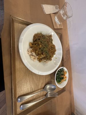 Gluten Free Curry  at il riccio in Himeji