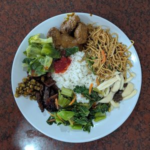 Buffet Platter at Restaurant Bumi Maitri - Depot Vegetarian Food in 