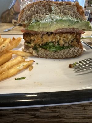 Sunshine Burger  at Bareburger in Closter