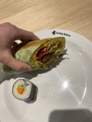 Delicious “midnight” snack😄 at Loving Bistro - OC Flora in Prague