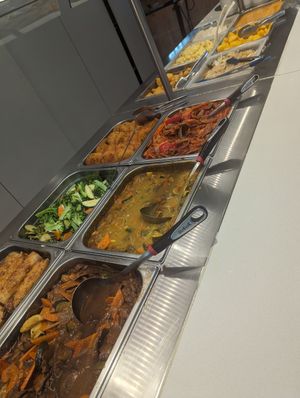 Buffet at Loving Bistro - OC Flora in Prague