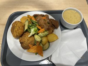 Buffet  at Loving Bistro - OC Flora in Prague