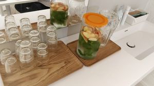 Water at Loving Bistro - OC Flora in Prague