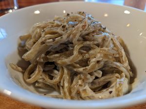 コースのパスタ at Veganic Monkey Magic 浅草 in Tokyo