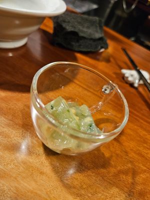 Sashimi at Veganic Monkey Magic 浅草 in Tokyo