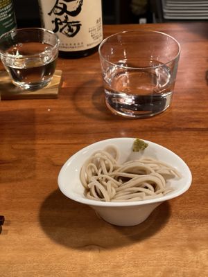 Soba noodles   at Veganic Monkey Magic 浅草 in Tokyo