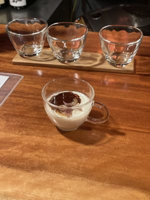 Fresh tofu  at Veganic Monkey Magic 浅草 in Tokyo