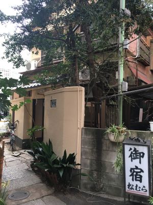 Tucked out of the way down a little alley at Veganic Monkey Magic 浅草 in Tokyo