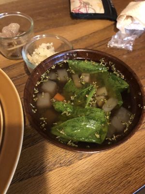 Soup at Veganic Monkey Magic 浅草 in Tokyo