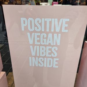 Positive vegan vibes inside at Boddi in Bruges