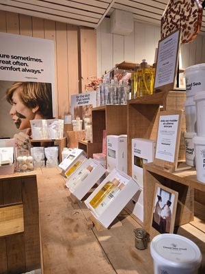 Body and care products at Boddi in Bruges