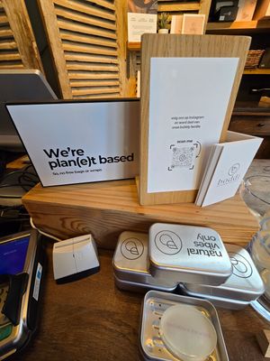 No free bags or wraps at Bubbles at Home in Ghent