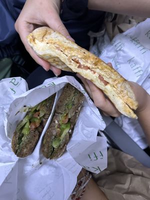 Veggie sandwich   at Kaffi Colombo in Colombo