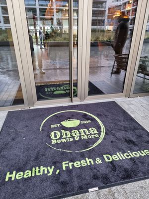 entrance at Ohana Pokébowls in Oostende