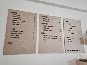 Menu at Plant Tribe in Zuienkerke