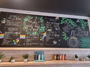 Part of menu at Wild Foodz by Hotel Entree in Bruges