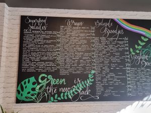 Part of menu at Wild Foodz by Hotel Entree in Bruges