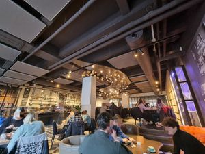 Interior at Kaffee Kamiel in Bruges