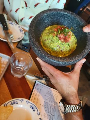 Guacamole at Rocco's Tacos in Naples