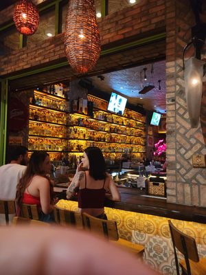 Bar at Rocco's Tacos in Naples