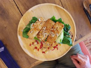 Set #8 (on sourdough) - great! at Galapagos in Koh Lanta