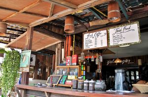 Galapagos counter.  at Galapagos in Koh Lanta