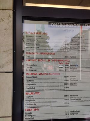  at Jonsborgsgrillen in Gothenburg