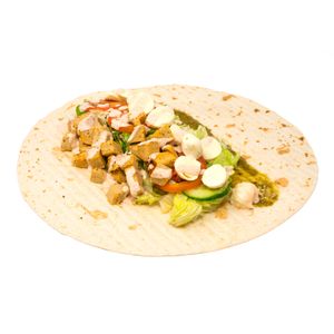 Quorn och mozzarella wraps från WrapMania catering i Malmö at WrapMania in Malmo