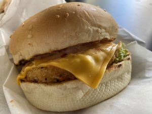 Classic Burger at Atmos Burger - BCC Tea Studio in East Singapore