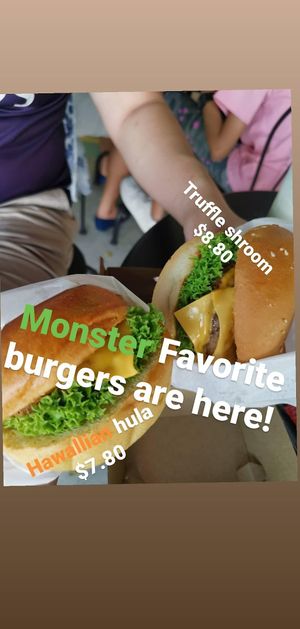 Personal favorite burgers at Atmos Burger - BCC Tea Studio in East Singapore