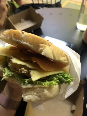 tex-mex $7.80 1.80=9.60 at Atmos Burger - BCC Tea Studio in East Singapore