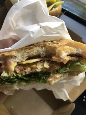 classic house $6.80 1.80=8.60 👍🏻 at Atmos Burger - BCC Tea Studio in East Singapore