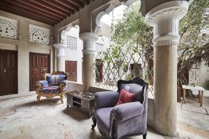 Our courtyard at XVA Art Hotel & Cafe in Dubai