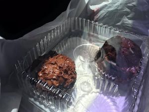 Vegan Cupcakes  at Chef Brooke's Natural Cafe in Fort Myers