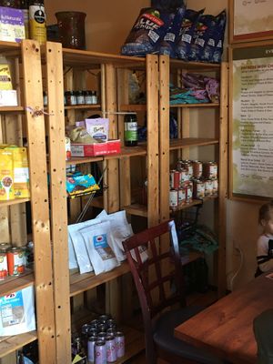 Retail items for sale at Chef Brooke's Natural Cafe in Fort Myers