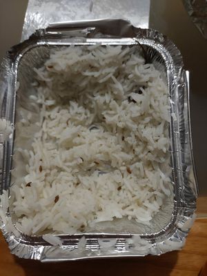 basmati rice at Cozinha de Sonia  in Portimao