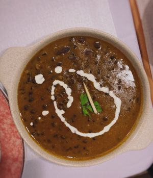 lentil dahl  at Cozinha de Sonia  in Portimao