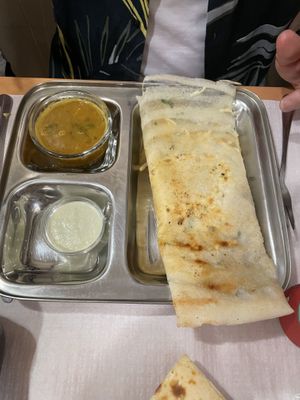 Dosa tofu  at Cozinha de Sonia  in Portimao