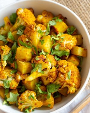 Vegan Cauliflower-Potato at Cozinha de Sonia  in Portimao