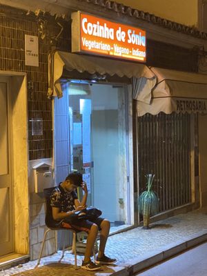 The outside  at Cozinha de Sonia  in Portimao