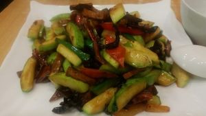 Mixed veggies at Kan Kee Vegetarian Food in Hong Kong Island