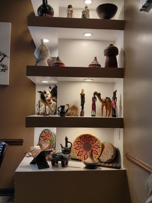 Art at Nafkot Ethiopian in Raleigh