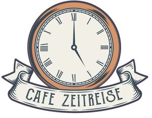 Café Zeitreise Logo at Café Zeitreise in Jena