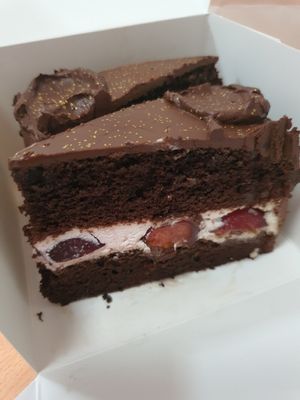 Vegan Black Forest Cake ~ Circuit Breaker Period Phrase 2 at Align Vegan Bakery in East Singapore