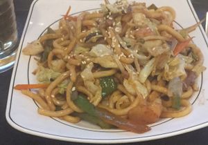 udon  at Loving Hut - Wan Chai in Hong Kong Island